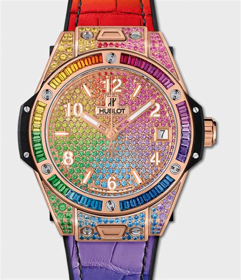 hublot multicolor watch